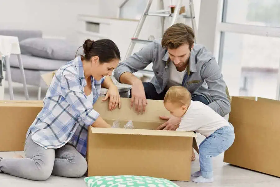 Moving with a baby