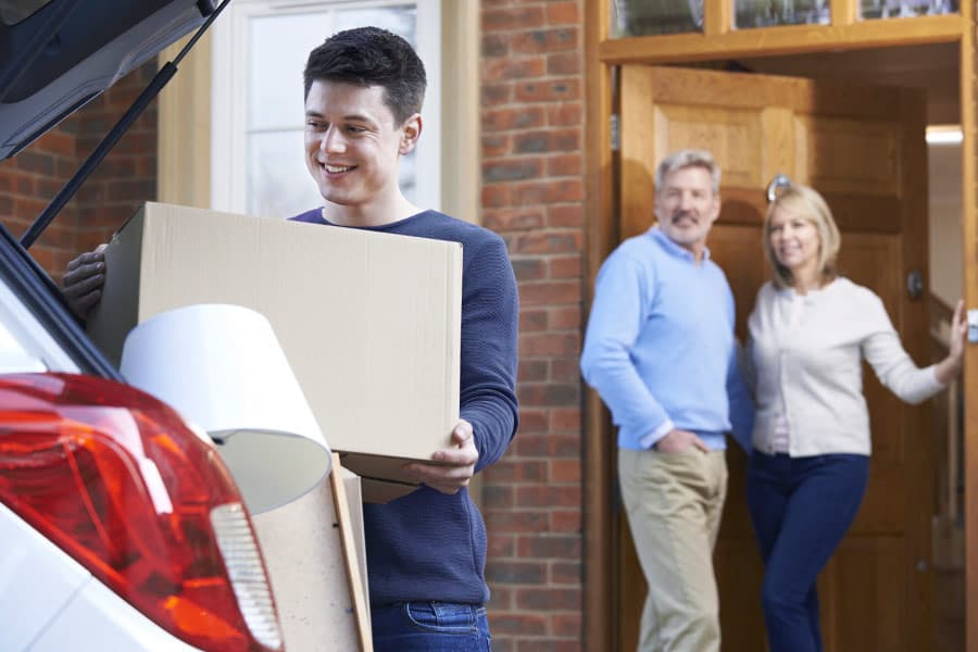 College Student Moving