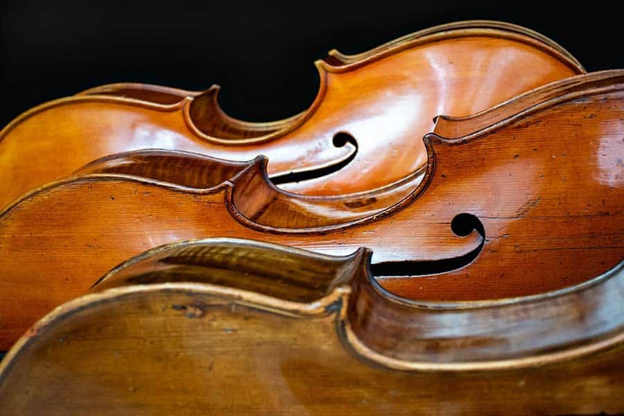 Antique musical instruments