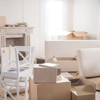 Moving Boxes in Apartment