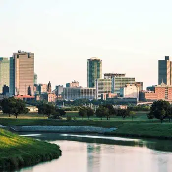 Downtown Fort Worth skyline photo
