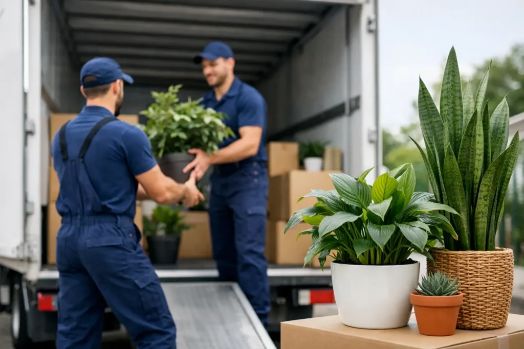 Do Movers Transport Plants? What to Know