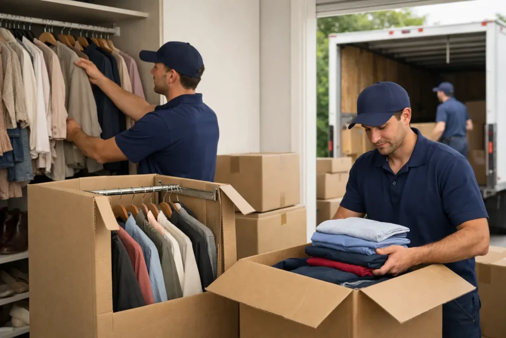 Do Movers Pack Closets? What to Expect First