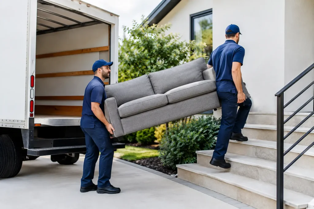 Moving Heavy Furniture Upstairs Without Damage