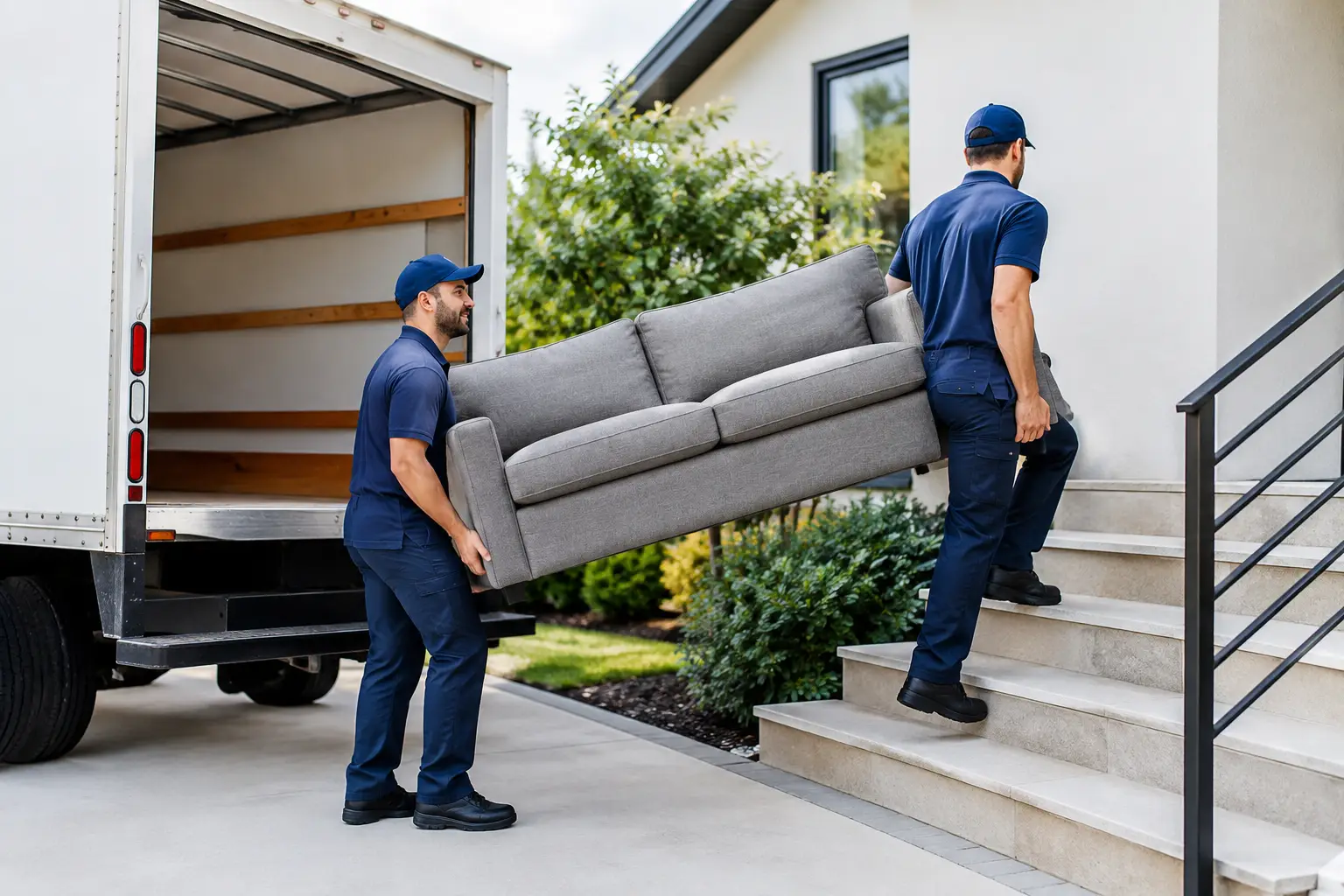 Moving Heavy Furniture Upstairs Without Damage